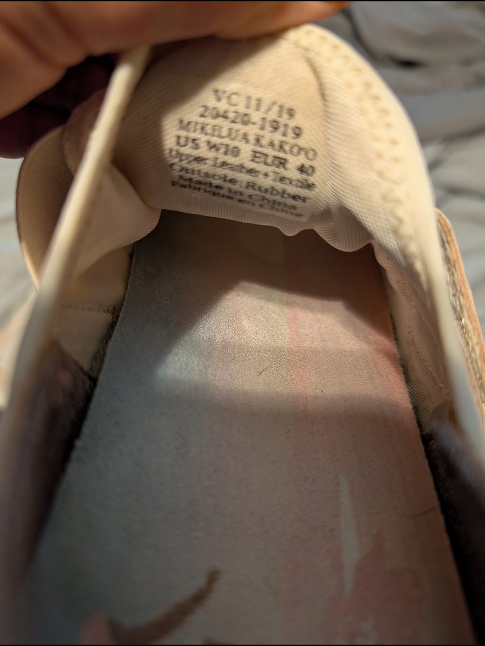 OluKai Women's Slip-On Sneakers in  Cream - Picture 6 of 6